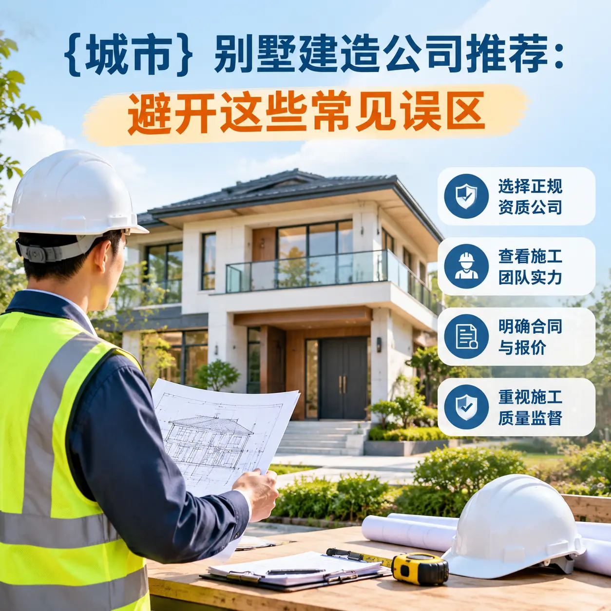红花岗 别墅建造公司推荐：避开这些常见误区