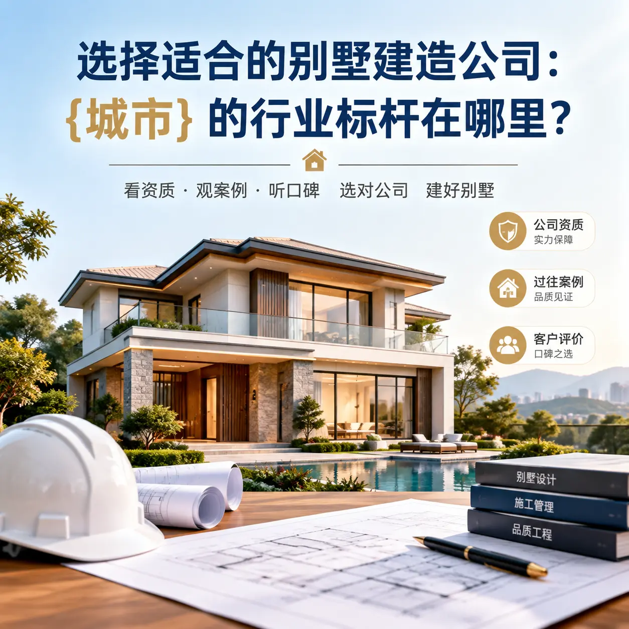 选择适合的别墅建造公司： 红花岗 的行业标杆在哪里？