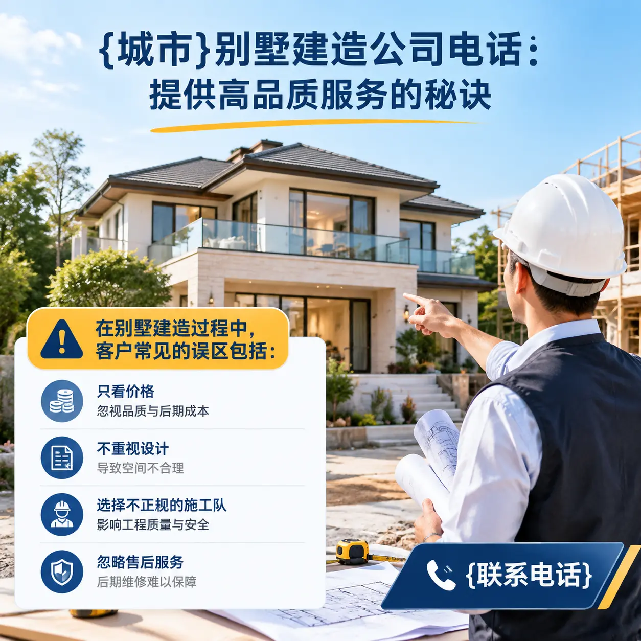 红花岗别墅建造公司电话：提供高品质服务的秘诀