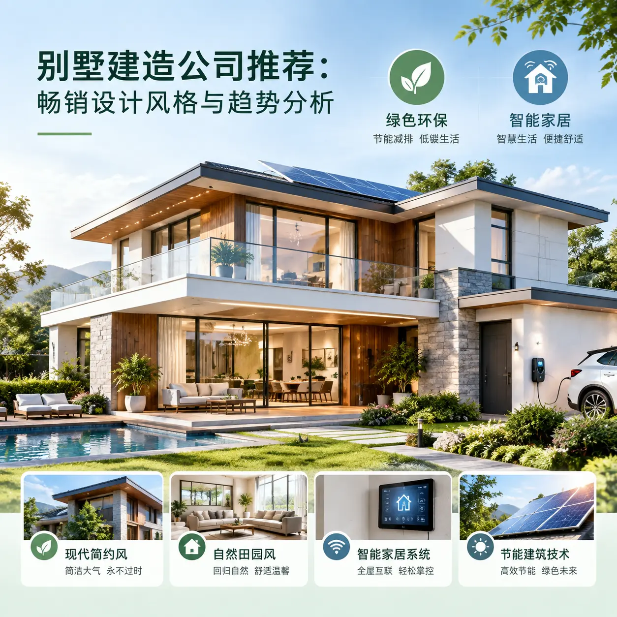 别墅建造公司推荐: 红花岗 畅销设计风格与趋势分析