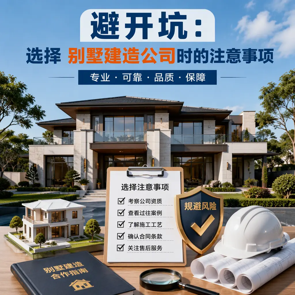 避开坑:选择 红花岗 别墅建造公司时的注意事项