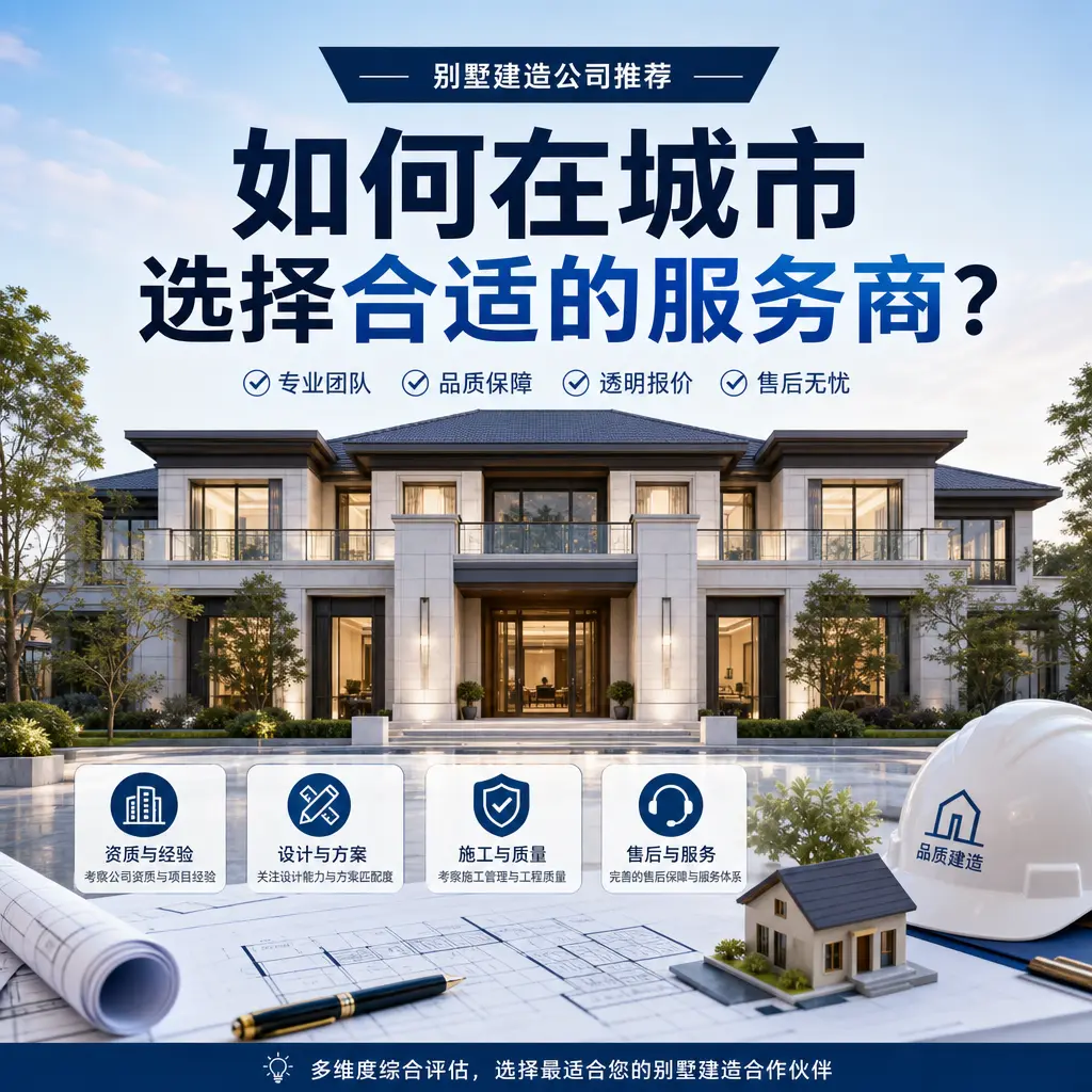 别墅建造公司推荐:如何在 红花岗 选择合适的服务商?