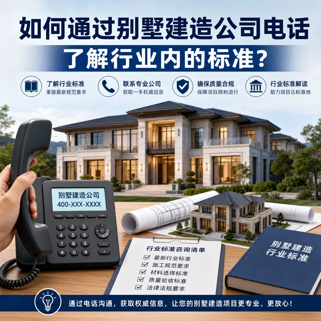 如何通过别墅建造公司电话了解行业内的标准？