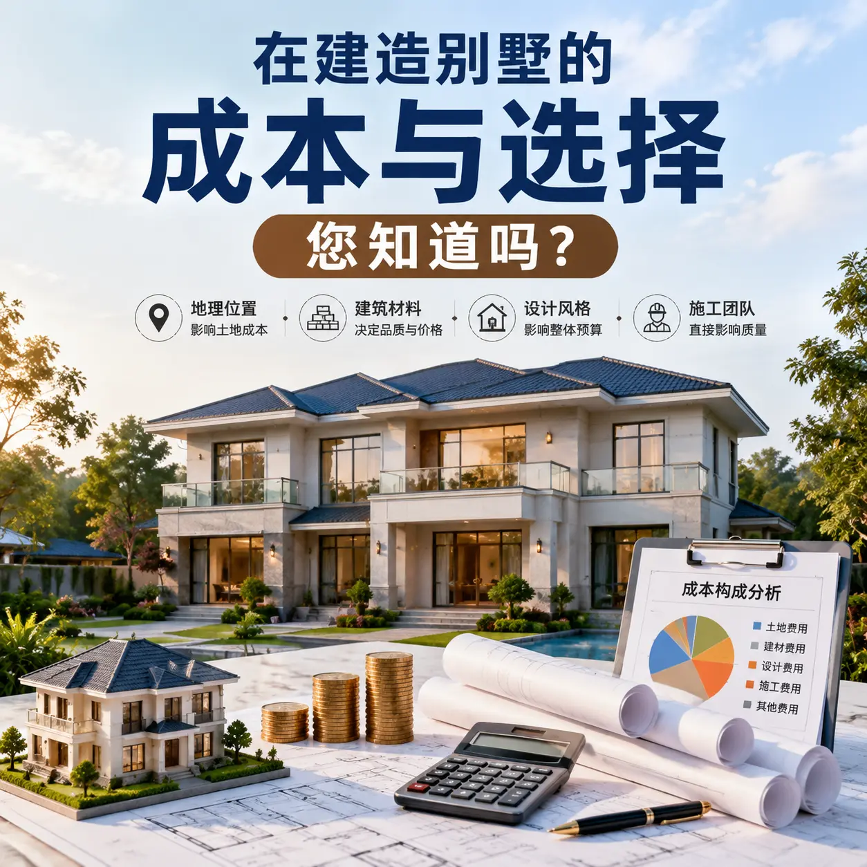 在 红花岗 建造别墅的成本与选择，您知道吗？