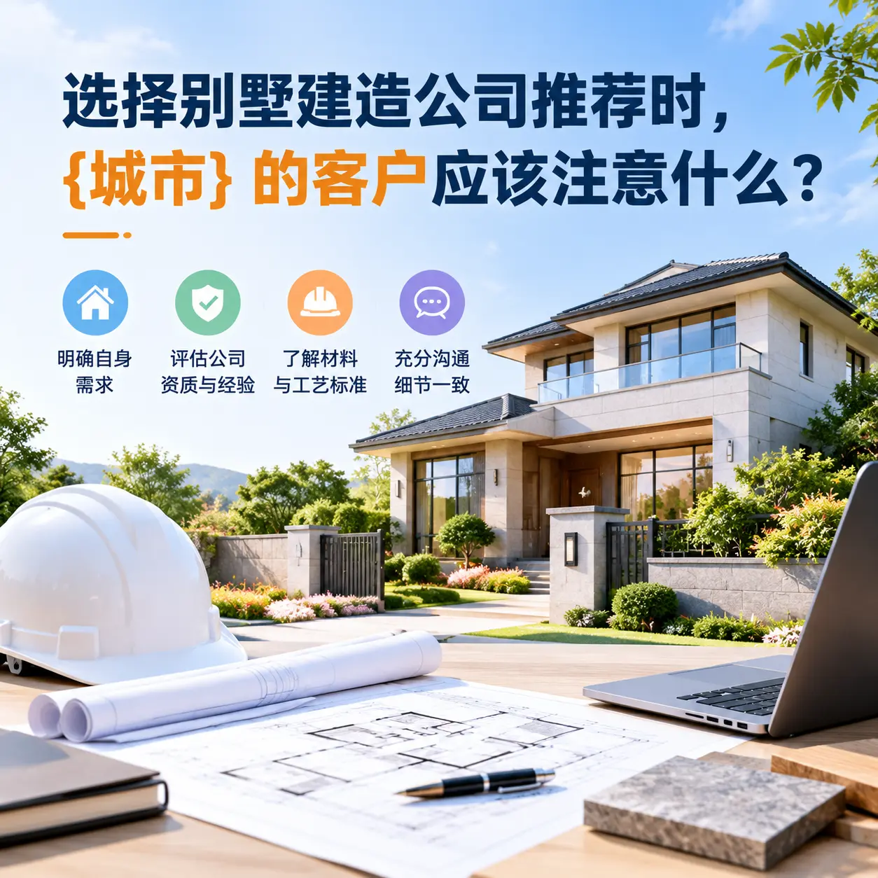 选择别墅建造公司推荐时,红花岗 的客户应该注意什么?