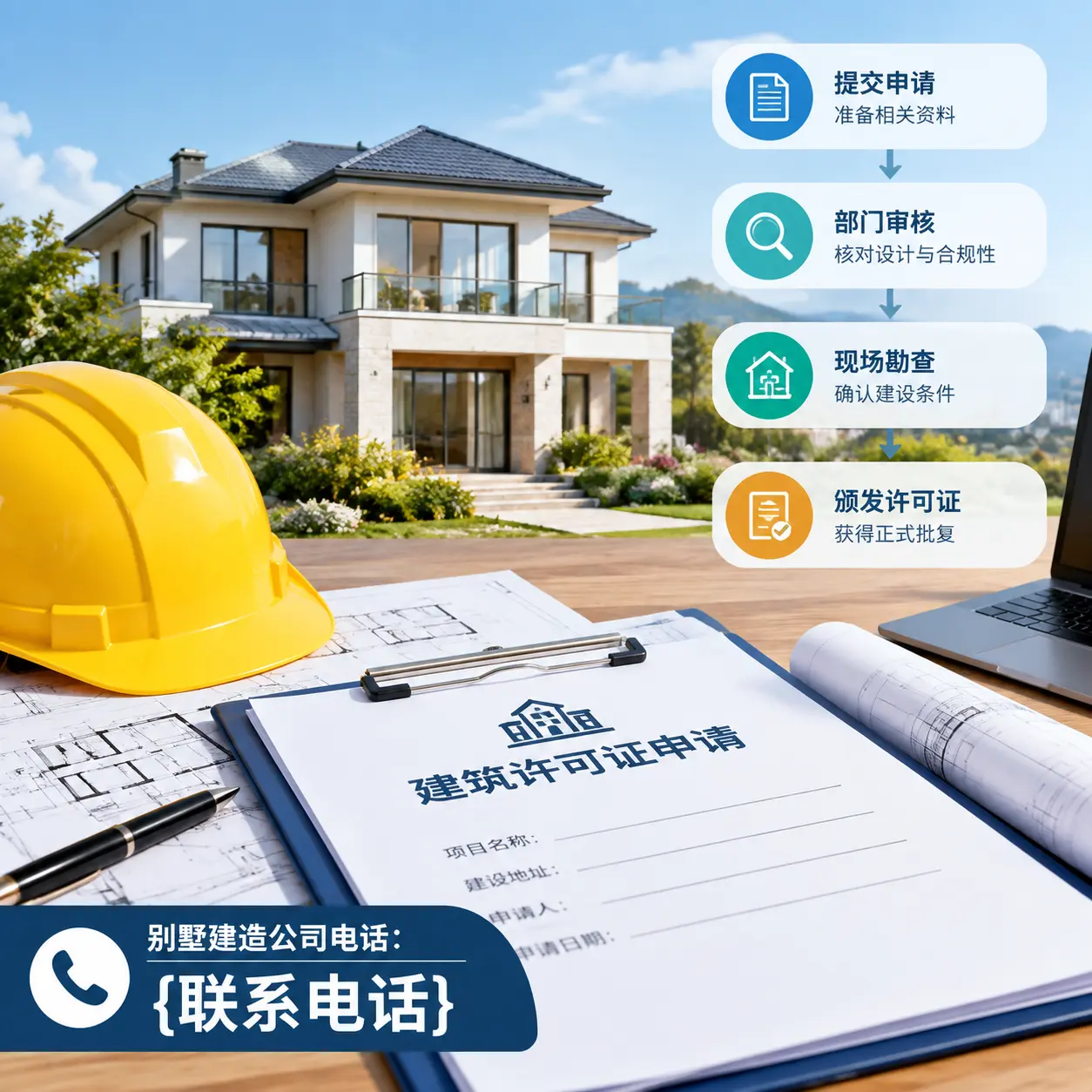 别墅建造公司电话:在红花岗建造前的准备工作