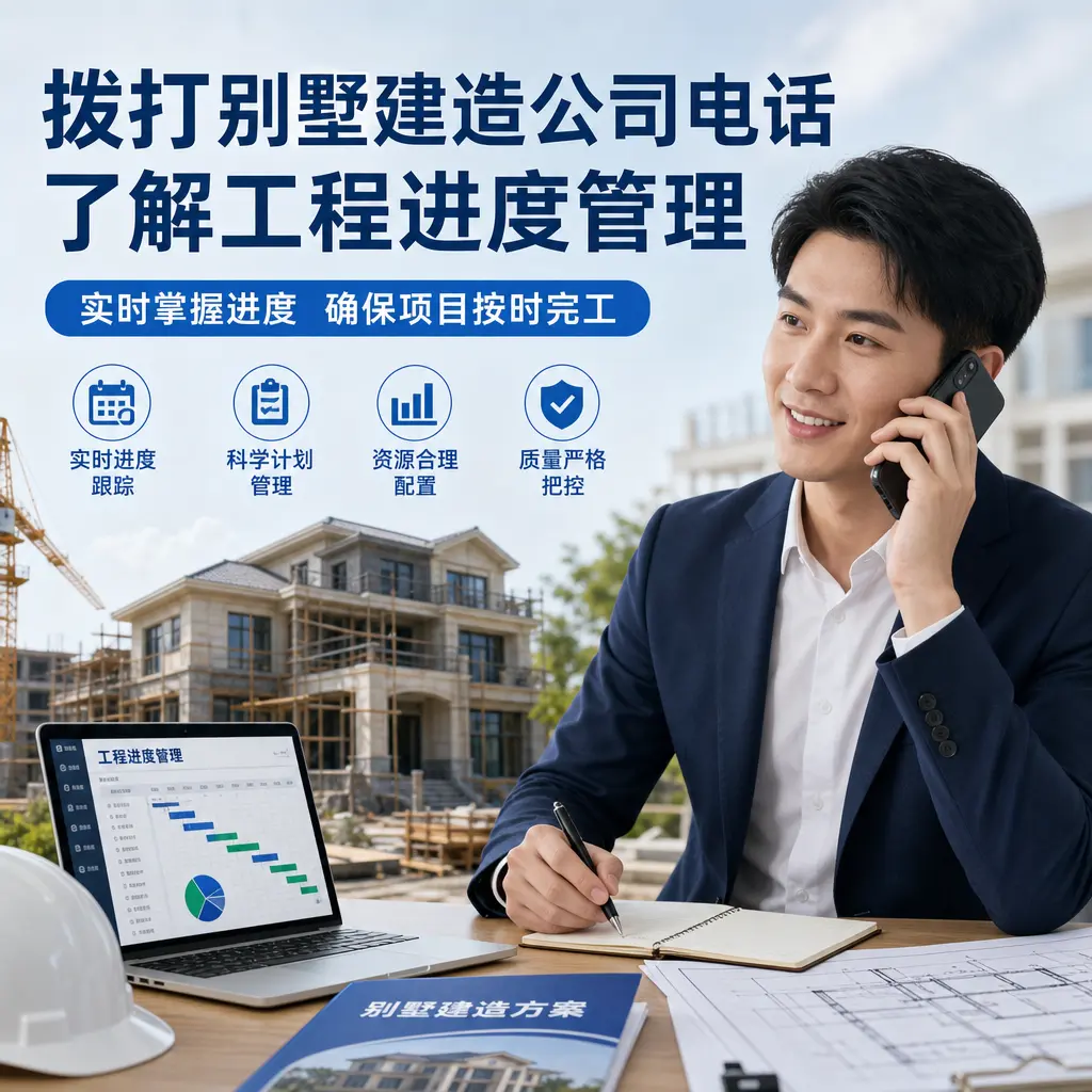 拨打红花岗别墅建造公司电话,了解工程进度管理