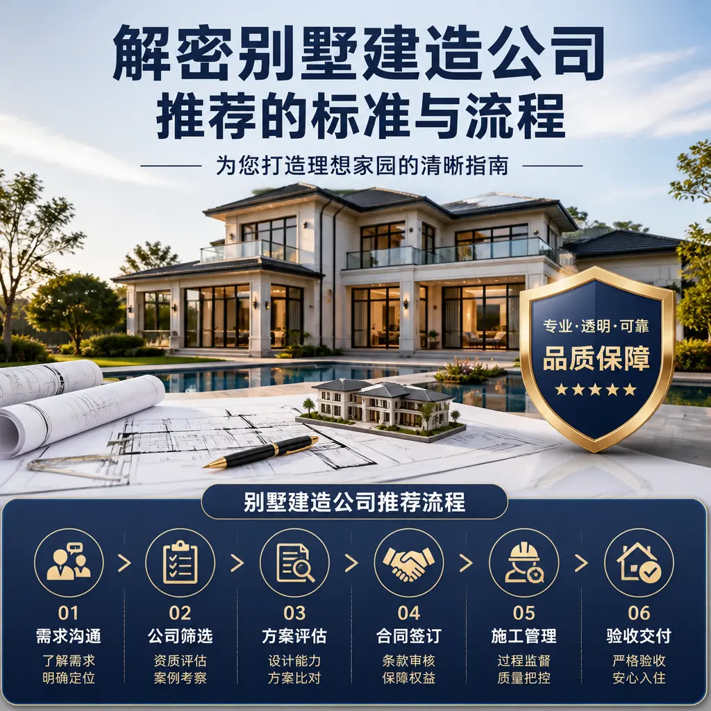 解密别墅建造公司推荐的标准与流程在 红花岗