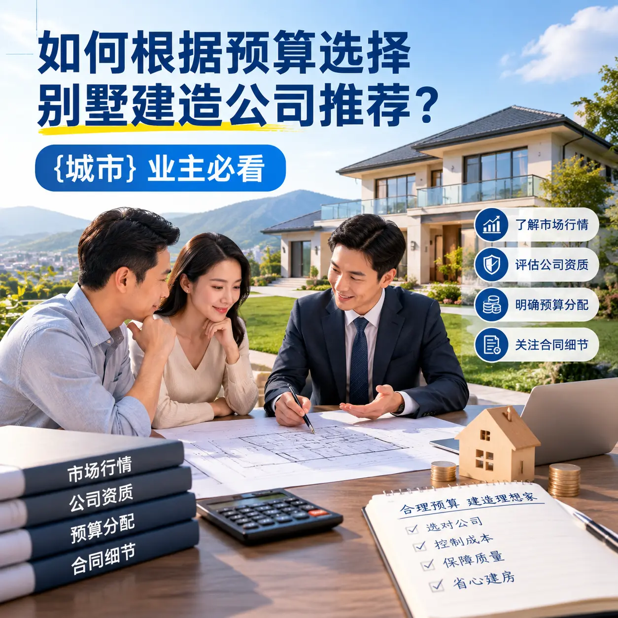 如何根据预算选择别墅建造公司推荐? 红花岗 业主必看