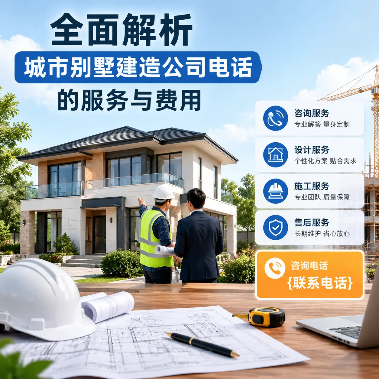全面解析红花岗别墅建造公司电话的服务与费用